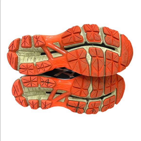 ASICS GEL-Glyde black orange running sneakers 7.5 - Picture 7 of 7